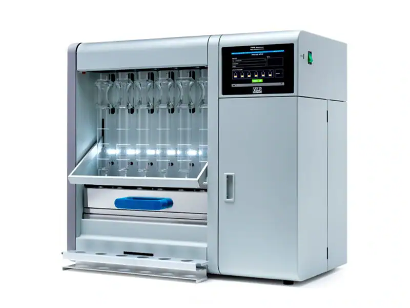 Automatic Crude & Detergent Fibre Analyser — VELP Scientifica