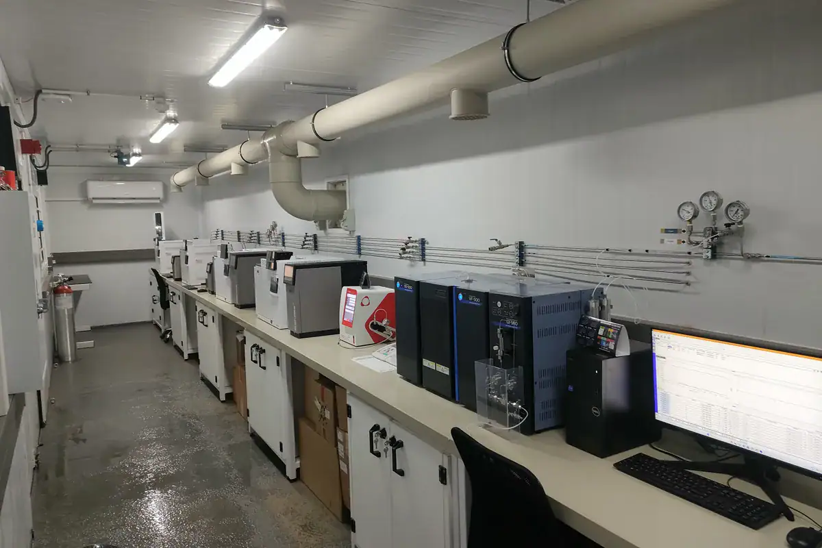 LPG lab GC section